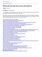 nhung bai van mau lop 12 hay nhat phan 3 