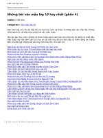 nhung bai van mau lop 10 hay nhat phan 4 