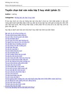 tuyen chon bai van mau lop 5 hay nhat phan 3 