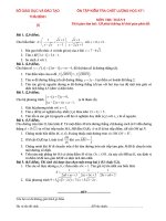 20 đề ôn tập kiểm tra chất lượng học kỳ 1 toán 9 sở GD và đt thái bình 