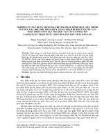 Nghiên cứu xây dựng nội dung, phương pháp, hình thức, quy trình tổ chức dạy học học phần kiến tập sư phạm để đáp ứng yêu cầu phát triển năng lực dạy học vật lí của sinh viên cao đẳng sư