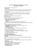 BÀI 06 HỆ QUẢ CHUYỂN ĐỘNG XUNG QUANH MẶT TRỜI CỦA TRÁI ĐẤT