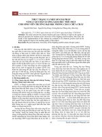 Thực trạng và một số giải pháp nâng cao chất lượng giáo dục thể chất cho sinh viên trường Đại học Phòng cháy chữa cháy