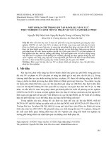 Một số hạn chế trong bài tập đánh giá năng lực thực nghiệm của sinh viên sư phạm vật lí và cách khắc phục