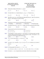 Đề thi thử toán THPTQG 2019 hội 8 trường chuyên đồng bằng sông hồng lần 1 