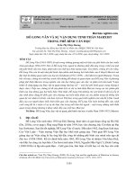 Đỗ Long Vân và sự vận dụng tinh thần Marxist trong phê bình văn học