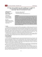 Giáo dục di sản thông qua việc nghiên cứu và thiết kế các sản phẩm lưu niệm từ một số biểu tượng mang đặc trưng văn hóa Hùng Vương