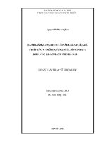 danh gia nguong chiu tai va de xuat cac giai phap bao ve moi truong nuoc song nhue khu vuc qua thanh pho ha noi converted