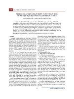 Một số hoạt động phát triển tư duy phản biện trong dạy học học phần “Giao thoa văn hóa”