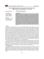 Một số biện pháp nâng cao chất lượng giảng dạy môn Giáo dục Quốc phòng và an ninh