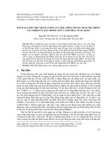 Đánh giá hiểu biết định lượng của học sinh lớp 8 sử dụng hệ thống các nhiệm vụ đặt trong ngữ cảnh thực tế đa dạng