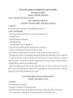 Giáo án hoạt động trải nghiệm lớp 1 sách cánh diều (trọn bộ cả năm)