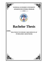LV Thạc sỹ_Solution to expand card services at Petrolimex Group bank 