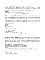 Chương 13 - RỦI RO, CHI PHÍ SỬ DỤNG VỐN VÀ ĐỊNH GIÁ