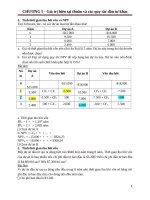 Chương 5 - Giá trị hiện tại thuần và các quy tắc đầu tư khác