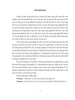 tiểu luận phân tích chi phí lợi ích đánh giá sự thay đổi của ngành dịch vụ trong bối cảnh cách mạng công nghiệp 4 0  