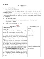 Giáo án tiếng việt lớp 1 sách cánh diều (trọn bộ học kỳ i)