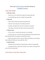 giáo án tự nhiên xã hội 1 chủ đề gia đình em  chân trời sáng tạo