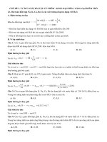 2 1  bài toán hỗn hợp na, k, ca, ba và các oxit tương ứng tác dụng với h2o 