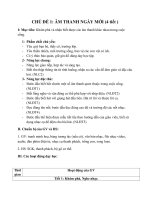 Giáo án âm nhạc lớp 1 sách chân trời sáng tạo (trọn bộ cả năm) 