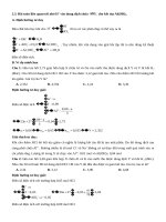 2 3  bài toán liên quan tới nhỏ h+ vào dung dịch chứa   cho kết tủa Al(OH)3 