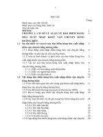 LV Thạc sỹ_Bảo hiểm hàng hóa xuất nhập khẩu vận chuyển bằng đường biển trên thị trường bảo hiểm việt nam trong điều kiện hội nhập kinh tế quốc tế
