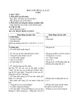 Giáo án toán lớp 1 sách kết nối tri thức với cuộc sống 