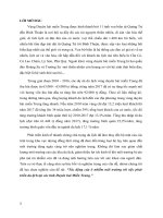 tiểu luận phân tích chi phí lợi ích tác động của ô nhiễm môi trường tới việc phát triển du lịch tại các tỉnh duyên hải miền trung 