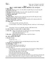 Giáo án công nghệ 9 trồng cây ăn quả phát triển năng lực soạn 5 hoạt động 