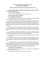 MÔ TẢ GIẢI PHÁP VÀ KẾT QUẢ THỰC HIỆN SÁNG KIẾN XÂY DỰNG LỚP HỌC HẠNH PHÚC