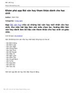 kham pha app bai van hay tham khao danh cho hoc sinh 