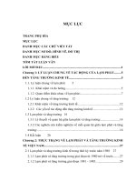 LV Thạc sỹ_tác động của lạm phát đến tăng trưởng kinh tế ở việt nam 