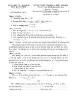 Đề thi tuyển sinh lớp 10 môn Toán năm 2020  tỉnh Quảng Ninh