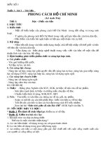 Giáo án Ngữ văn 9 - Giáo án định hướng phát triển năng lực học sinh (Mẫu số 3)