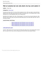 mot so website bai van mau danh cho hoc sinh phan 2 