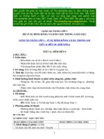 Giáo án Toán lớp 1_Vì sự Bình đẳng và DC trong GD_Tiết 11 đến 20_Phương