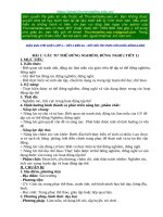 Giáo án Giáo dục thể chất lớp 1_Kết nối tri thức với cuộc sống_Tiết 1 đến 10_Linh