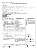 Giáo án Toán Đại số lớp 8 học kì I