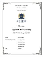 andoid QL GV SV DH Gia Dinh