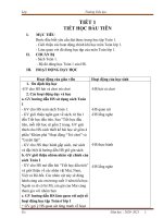 Giáo án toán lớp 1 tuần 1 đến tuần 8 bộ sách kết nối tri thức với cuộc sống