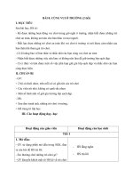 Giáo án tự nhiên xã hội hk1 sách kết nối tri thức với cuộc sống ( bài 8  bài 14)