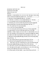 LV Thạc sỹ_ảnh hưởng của cơ cấu vốn đến khả năng sinh lời của các doanh nghiệp bất động sản – xây dựng đang niêm yết trên thị trường chứng khoán việt nam 