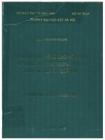 Án treo và nâng cao hiệu quả áp dụng án treo trong xét xử của các toà án quân sự  