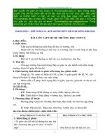 Giáo án TNXH 1_ Kết nối tri thức với cuộc sống_Tiết 21 đến 30_Phương