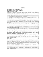 LV Thạc sỹ_nâng cao chất lượng thẩm định TCDA trong hoạt động cho vay tại ngân hàng TMCP ngoại thương việt nam – chi nhánh hà nội 