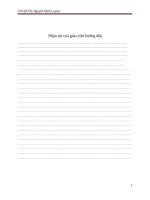 Báo cáo: Hệ thống tưới nước tự động