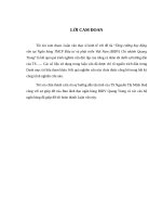 LV Thạc sỹ_tăng cường huy động vốn tại ngân hàng TMCP đầu tư và phát triển việt nam BIDV chi nhánh quang trung 