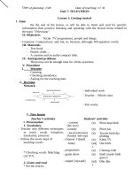 GIÁO án TIẾNG ANH 6 HK 2 SÁCH THÍ điểm