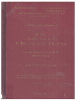 Vấn đề công nhận trong luật quốc tế hiện đại  