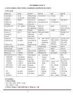 BÀI tập TIẾNG ANH lớp 7 THEO TỪNG bài học có đáp án CHI TIẾT 